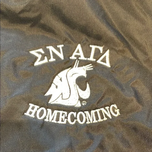 Port Authority WSU Homecoming Sorority Fleece Zip Up Jacket,Size XS Oversized - Picture 4 of 10